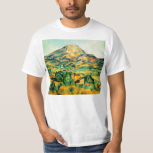 Camiseta T-shirt do Santo-Victoire de Cezanne Mont