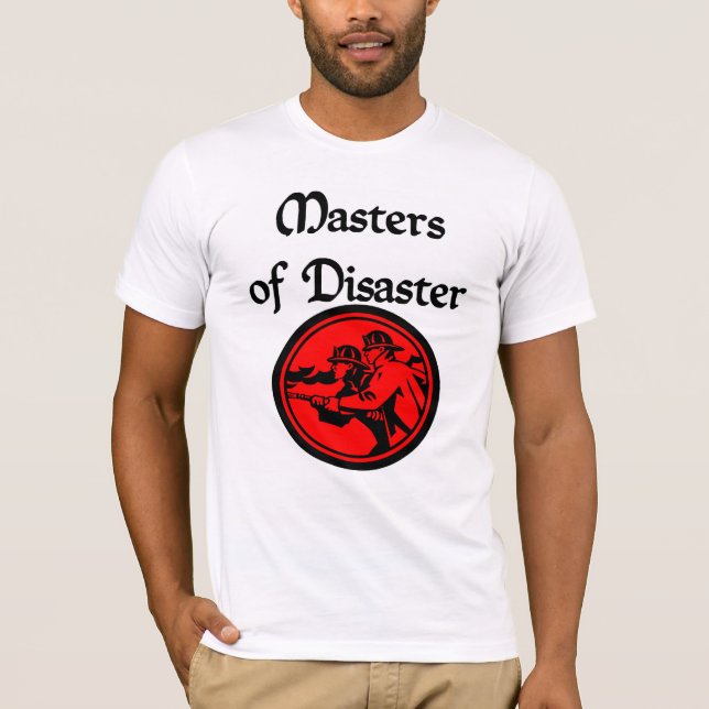 Camiseta T-shirt do sapador-bombeiro (Frente)