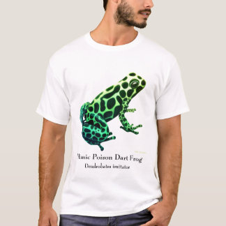 Camiseta T-shirt do sapo do veneno do imitador de
