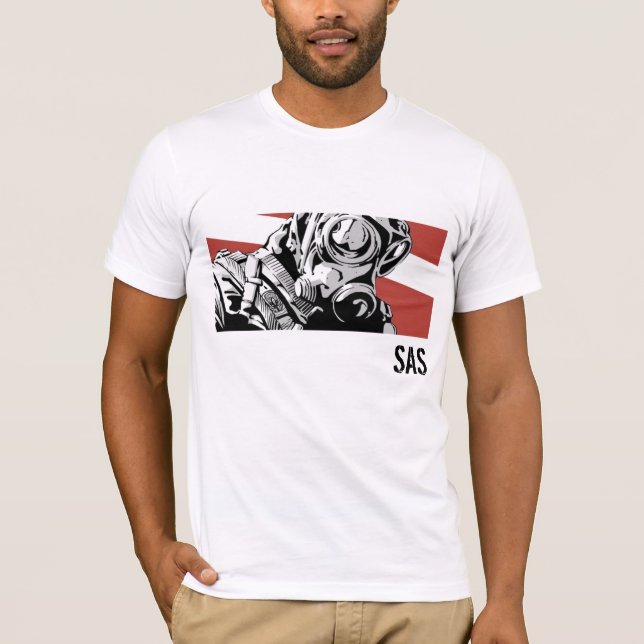 Camiseta T-shirt do SAS (Frente)