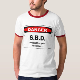 Camiseta T-shirt do SBD do perigo