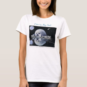 Camiseta T-shirt do SELO de HARPA da arte & da história do