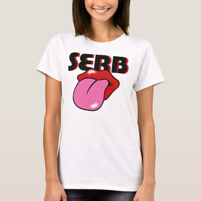 Camiseta T-shirt do sérvio (Frente)