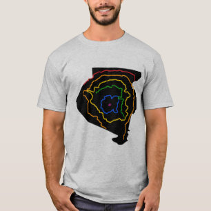 Camiseta T-shirt do sistema da correia de Pittsburgh