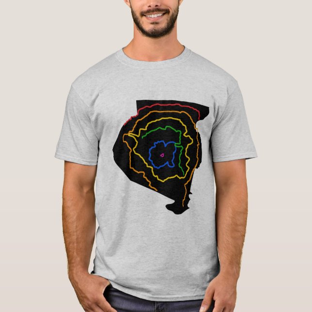 Camiseta T-shirt do sistema da correia de Pittsburgh (Frente)