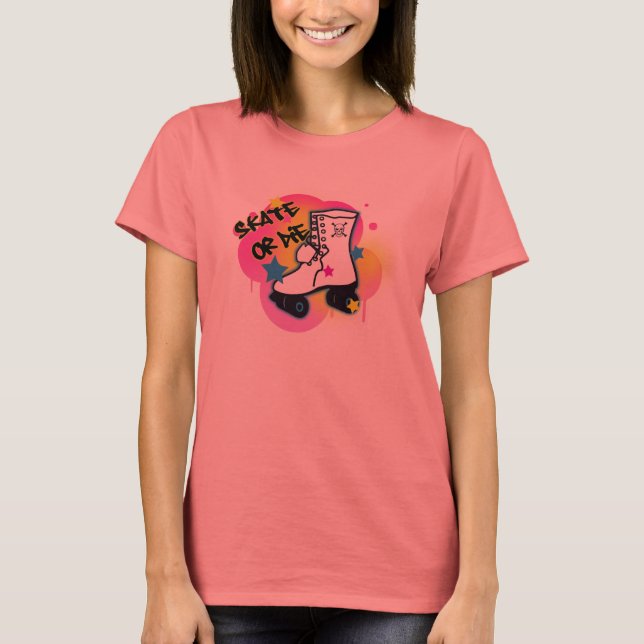 Camiseta T-shirt do skate ou anos 80 Mortal (Frente)