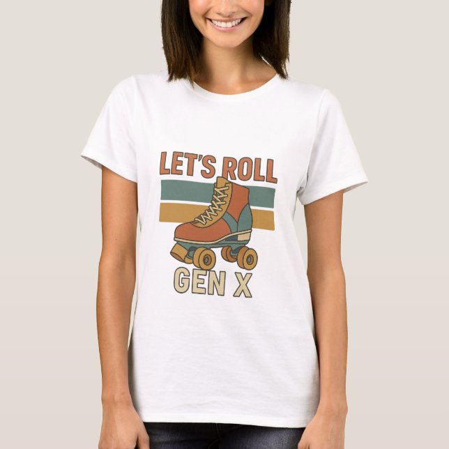 Camiseta T-shirt do Skate Roll Gen X (Frente)