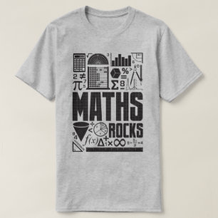 Camiseta T-shirt do slogan do nerd do geek da matemática