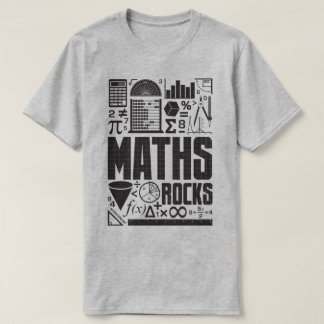 Camiseta T-shirt do slogan do nerd do geek da matemática