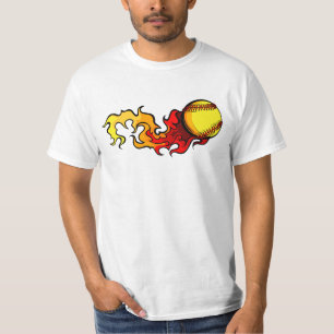 Camiseta T-shirt do softball do ardor Fastpitch