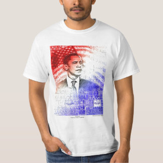 Camiseta T-shirt do sonho americano de Obama