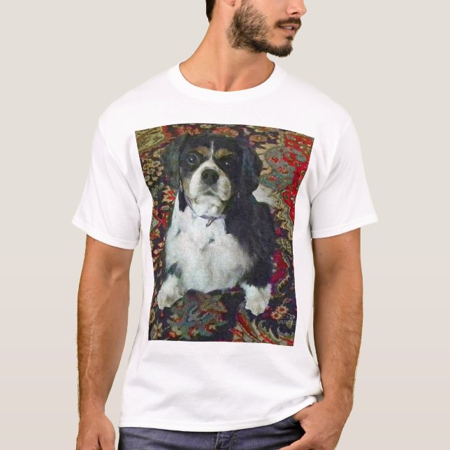CAMISETA T-SHIRT DO SPANIEL DE REI CHARLES (Frente)