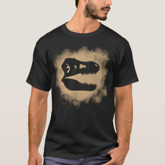 Camiseta T-shirt do Splatter da poeira da silhueta do