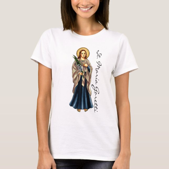 Camiseta T-shirt do St. Maria Goretti (Frente)