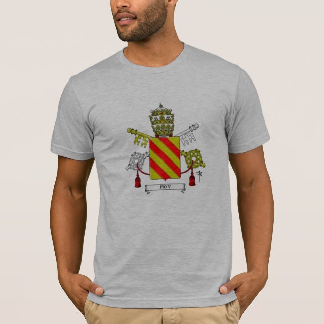 Camiseta T-shirt do St. Pius V (Frente)