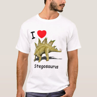 Camiseta T-shirt do Stegosaurus