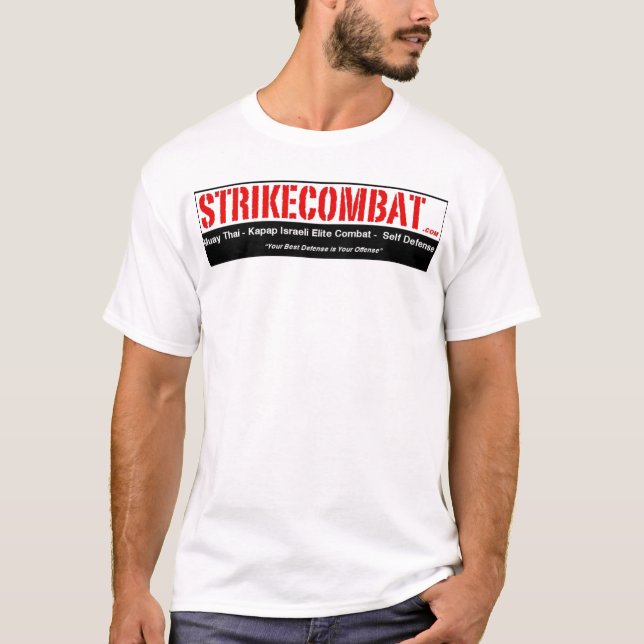 Camiseta t-shirt do strikeCombat (Frente)