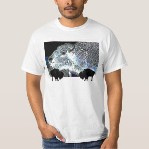 Camiseta T-shirt do sudoeste da arte do búfalo