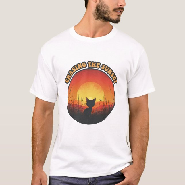 Camiseta t-shirt do Sunset Wanderer (Frente)