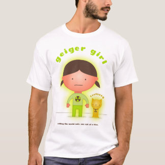 Camiseta T-shirt do super-herói da menina e do Toxikitty de