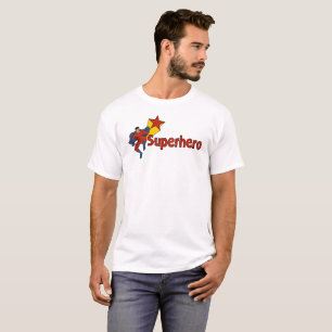 Camiseta T-shirt do super-herói, para a venda!