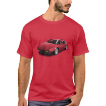 t-shirt do supercarro de Pantera da
