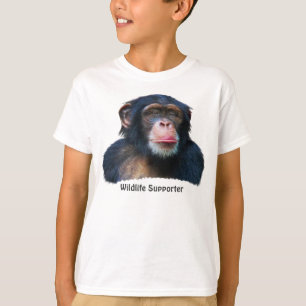 Camiseta T-shirt do suporte dos animais selvagens do