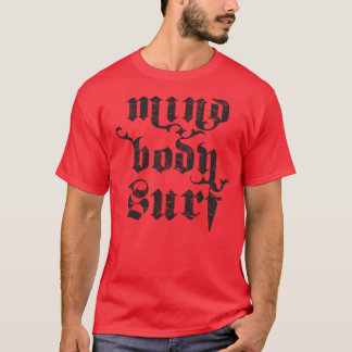 Camiseta T-shirt do surf do corpo da mente