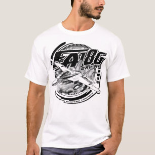 Camiseta T-shirt do t-shirt do rosnador de EA-18G