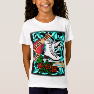 Camiseta T-shirt do tatuagem de SkaterGirl