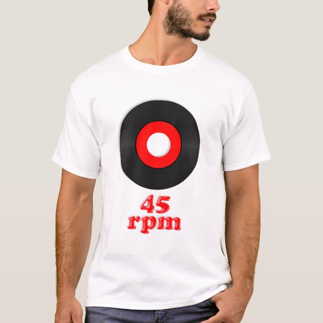 Camiseta T-shirt do TBA 45 RPM (Frente)