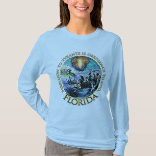 Camiseta T-shirt do tea party de Florida