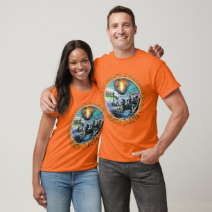 Camiseta T-shirt do tea party de North Dakota