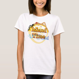 Camiseta T-shirt do tempo da ilha
