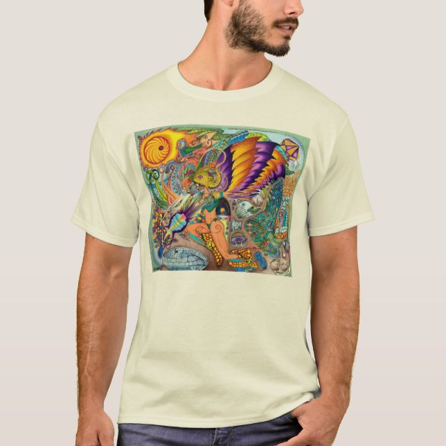 CAMISETA T-SHIRT DO TEMPO DE GAIA (Frente)