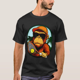 Camiseta T-Shirt do tênis de macaco