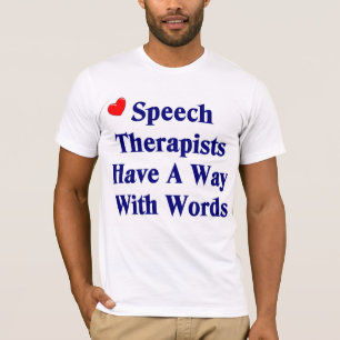Camiseta T-shirt do terapeuta de discurso