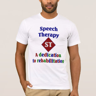 Camiseta T-shirt do terapeuta de discurso
