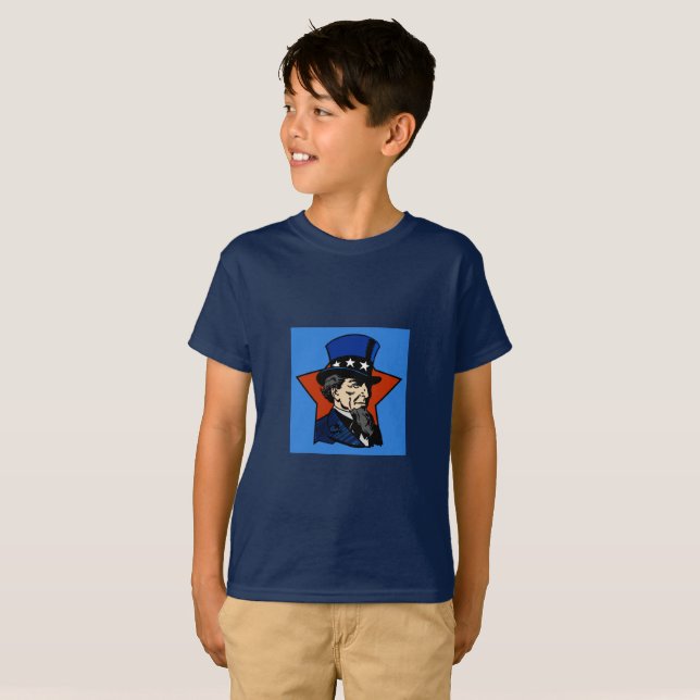 Camiseta T-shirt do tio Sam (Frente Completa)