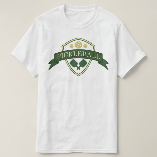 Camiseta T-shirt do Torneio de Pickleball (Frente do Design)
