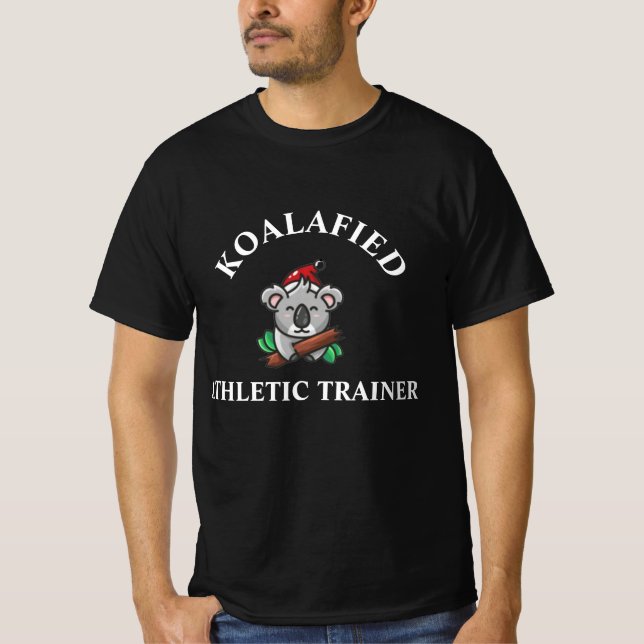 Camiseta T-Shirt Do Treinador Atlítico Koalafied (Frente)
