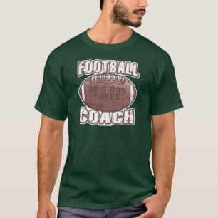 Camiseta T-shirt do treinador de futebol