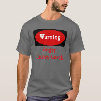Camiseta T-shirt do treinador de hóquei