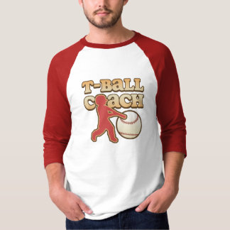 Camiseta T-shirt do treinador do T-Ball