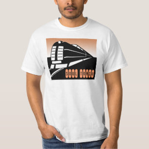 Camiseta T-shirt do trem da alma