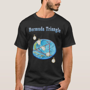 Camiseta T-shirt do triângulo de Bermuda