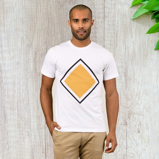 Camiseta T-Shirt do Triângulo Laranja (Criador carregado)