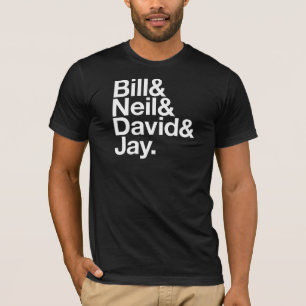 Camiseta T-shirt do tributo das caras do anúncio