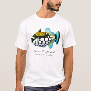 Camiseta T-shirt do Triggerfish do palhaço