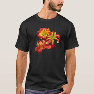 Camiseta T-shirt do trio do hemerocallis